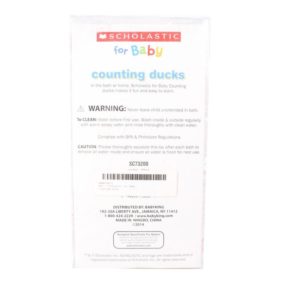Scholastic for Baby Squeezable Counting Ducks - Picture 2 of 2